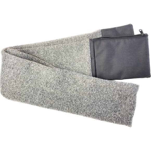 Bark Winter Scarf Big Walky Scarf Dog Walking Accessory Holds Bags Pockets Warm - Picture 1 of 4